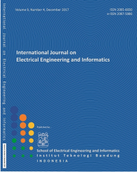 International Journal on Electrical Engineering and Informatics Vol. 3 (2) 2011