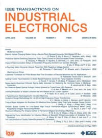 IEEE Transactions On Industrial Electronics Vol. 62 (1) 2015