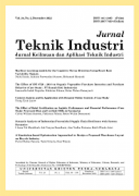 Jurnal Teknik Industri Vol. 22 (1) 2020