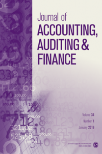 Journal of Accounting Auditing & Finance Vol. 34 (4) 2019