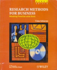 Metodologi Penelitian untuk Bisnis : Research Methods For Business Ed. 4 (Buku 2)