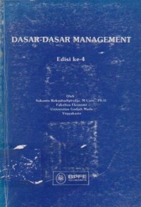 Dasar-Dasar Management Ed. 4
