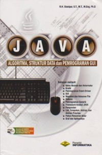 Java : Algoritma, Struktur Data, dan Pemrograman GUI
