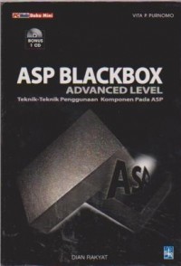 ASP Blackbox Advanced Level : Teknik-Teknik Penggunaan Komponen pada ASP