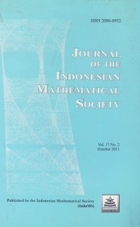 Journal of the Indonesia Mathematical Society Vol. 17 (2) Oktober 2011