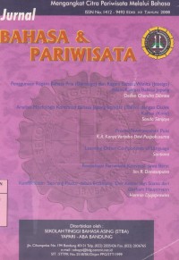 Jurnal Bahasa & Pariwisata No. 12 2008