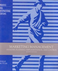 Marketing Management: Analysis, Planning, Implementation,  and Control Ed. 8