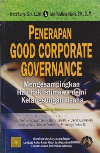 Penerapan Good Corporate Governance