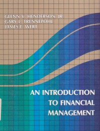 An Introduction to Financial Management
