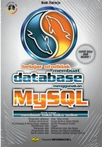 Belajar Otodidak Membuat Database Menggunakan MySQL: Studi Kasus Membuat Toko Buku Online