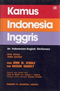 Kamus Indonesia-Inggris Ed.3