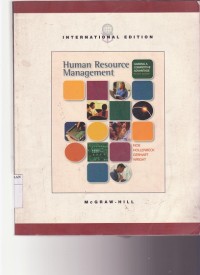 Human Resorce Management: International  Edition
