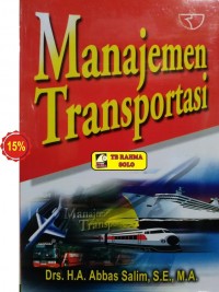 Manajemen Transportasi Ed. 1