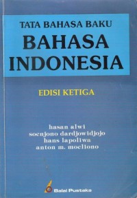 Tata Bahasa Baku Bahasa Indonesia Ed. 3